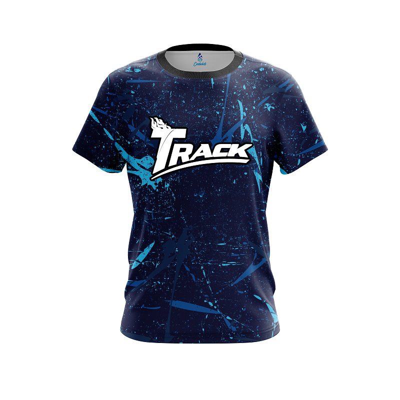 Track Paint Grunge CoolWick Bowling Jersey