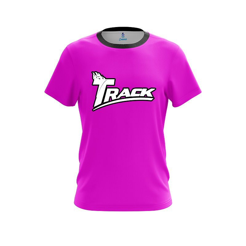 Track Pink CoolWick Bowling Jersey