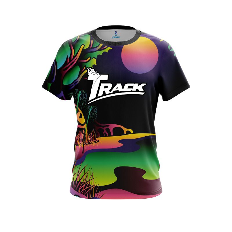 Track Psychedelic Lakeside CoolWick Bowling Jersey