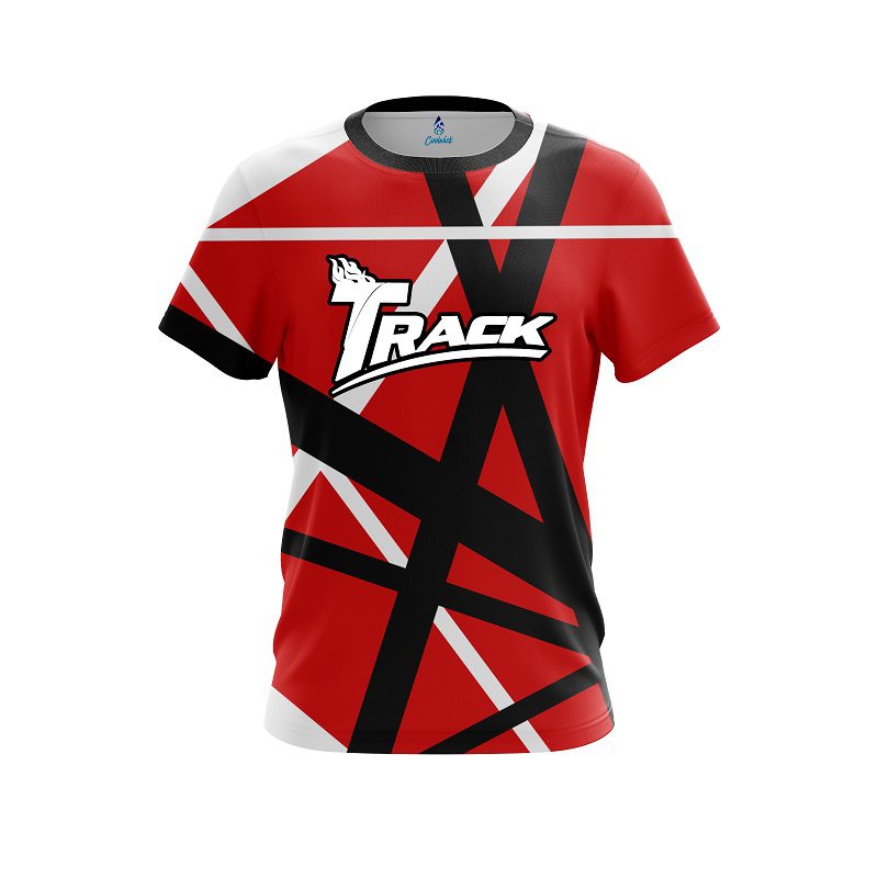 Track Rocker Red CoolWick Bowling Jersey