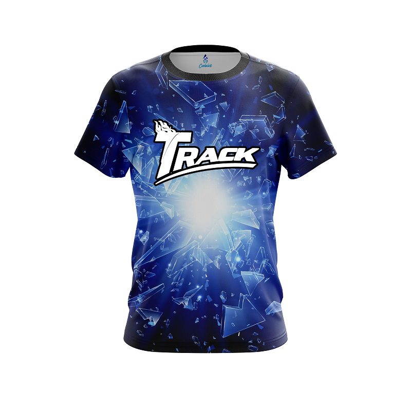 Track Shattered Glass CoolWick Bowling Jersey