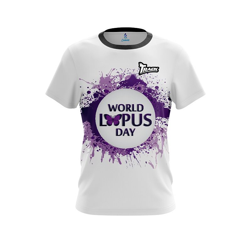 Track World Lupus Cancer Awareness 2 CoolWick Bowling Jersey