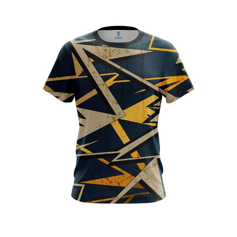 Plain Triangular Grafitti CoolWick Bowling Jersey