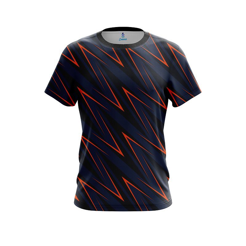 Plain Sport Zig Zag CoolWick Bowling Jersey