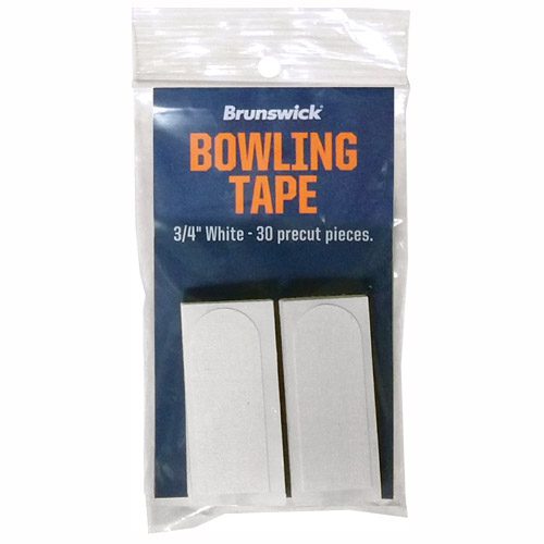 Brunswick Bowling Tape White 3/4" 30 Pieces