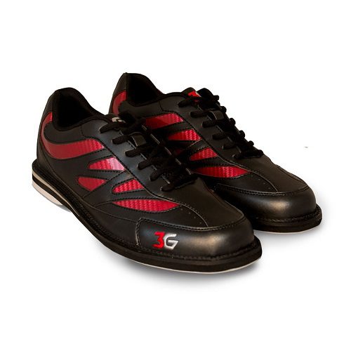 3G Cruze Black Red Unisex Bowling Shoes - Image 2