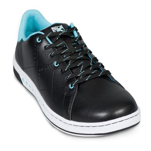 KR Strikeforce Women's Gem Black Teal Bowling Shoes
