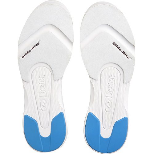 Dexter Raquel V Jr White Blue Girls Bowling Shoes - Image 2