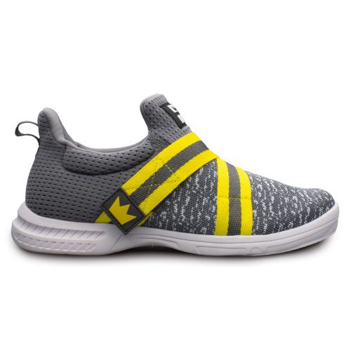 Brunswick Slingshot Grey Yellow Men's Bowling Shoes