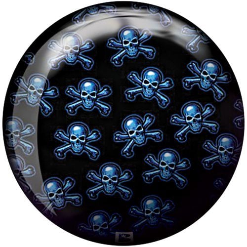 Brunswick Skull Bowling Ball - Image 3