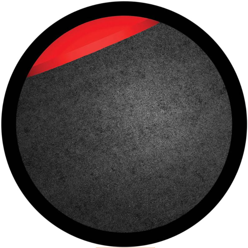 900 Global Clear Poly Black Bowling Ball - Image 2