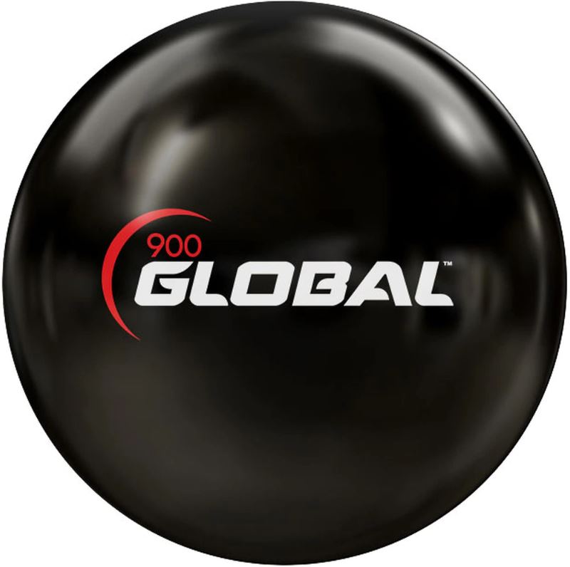 900 Global Clear Poly Black Bowling Ball