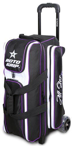 Roto Grip All Star Edition Purple 3 Ball Triple Roller Bowling Bag - Image 2