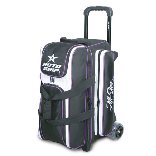 Roto Grip All Star Edition Purple 3 Ball Triple Roller Bowling Bag