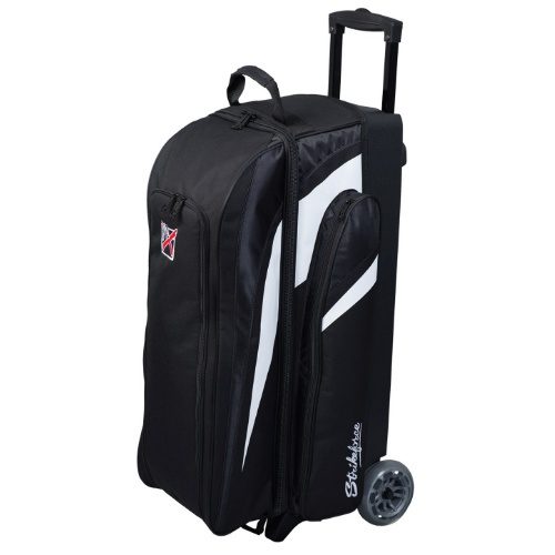 KR Strikeforce Cruiser 3 Ball Triple Roller Black Bowling Bag