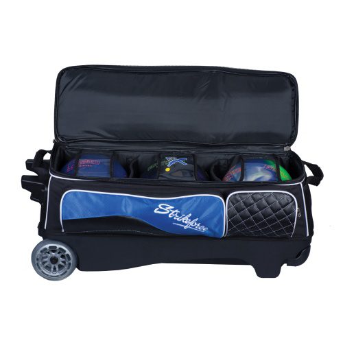 KR Strikeforce Royal Flush 3 Ball Triple Roller Royal Bowling Bag - Image 7