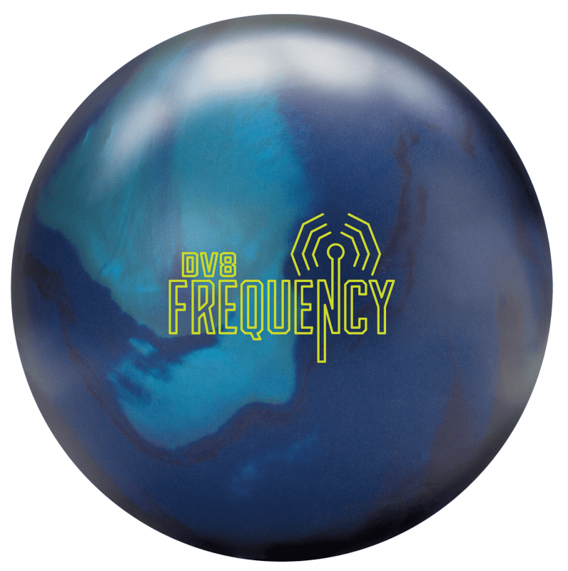 DV8 Frequency Bowling Ball With Free Lime Luster Spare Ball