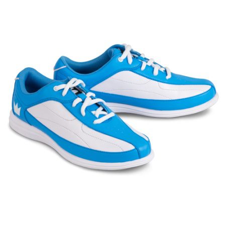 Brunswick Bliss White Blue Women's Bowling Shoes