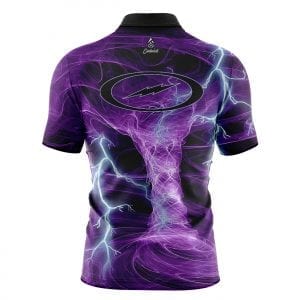 Lightning Storm Custom Bowling Shirts for Men