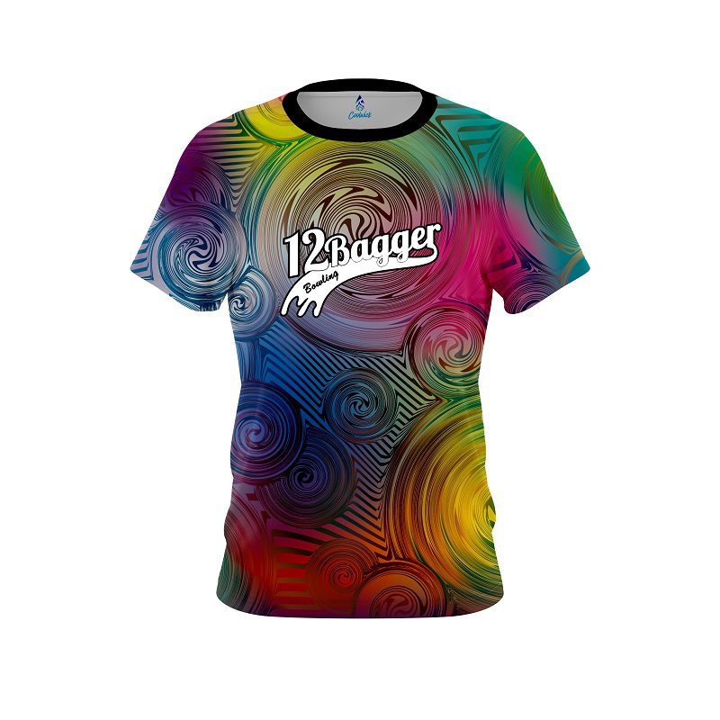12Bagger Blurry Vortex CoolWick Bowling Jersey