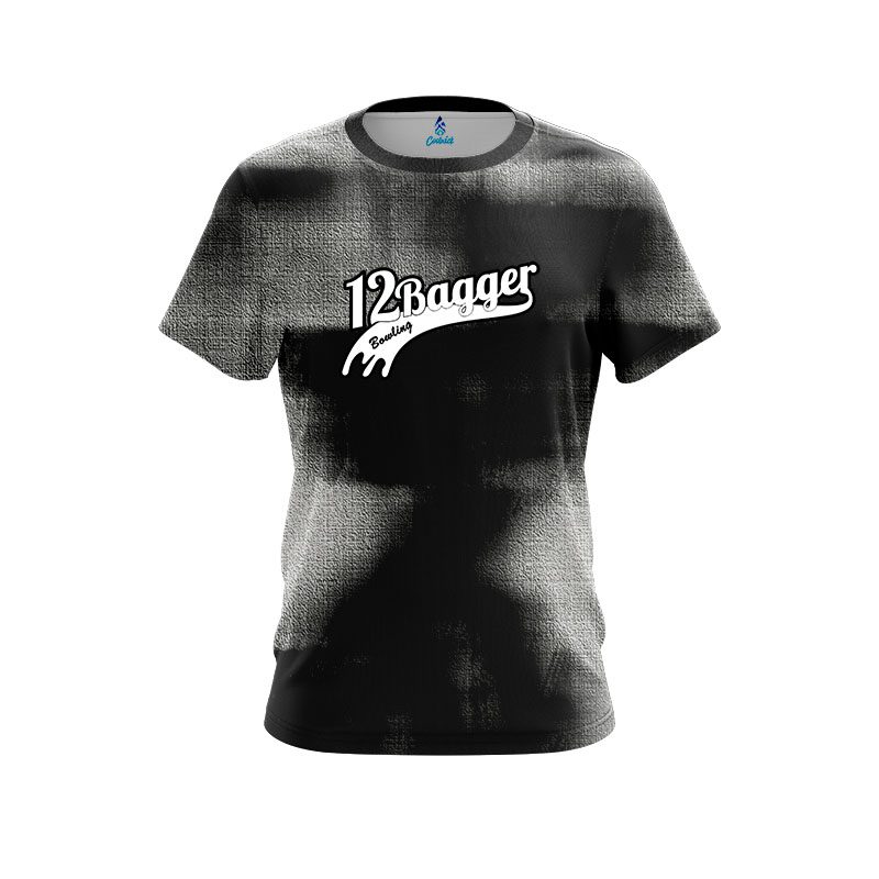 12Bagger Canvas Black CoolWick Bowling Jersey