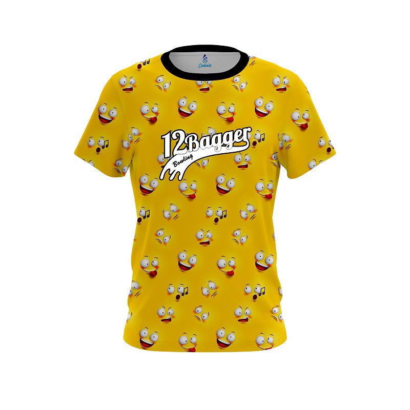 12Bagger Emoticon CoolWick Bowling Jersey