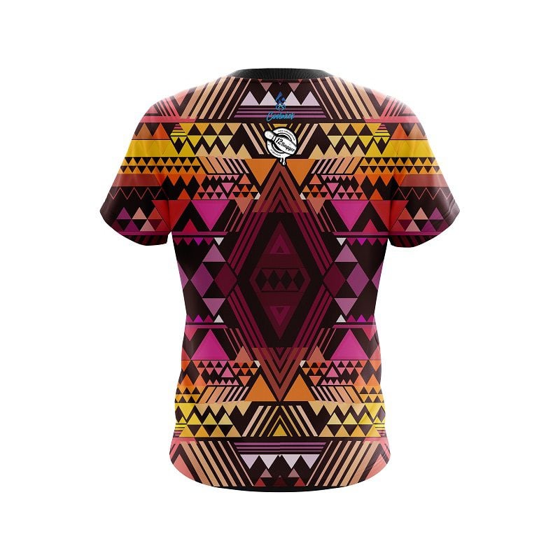 12Bagger Native Triangular CoolWick Bowling Jersey - Image 2