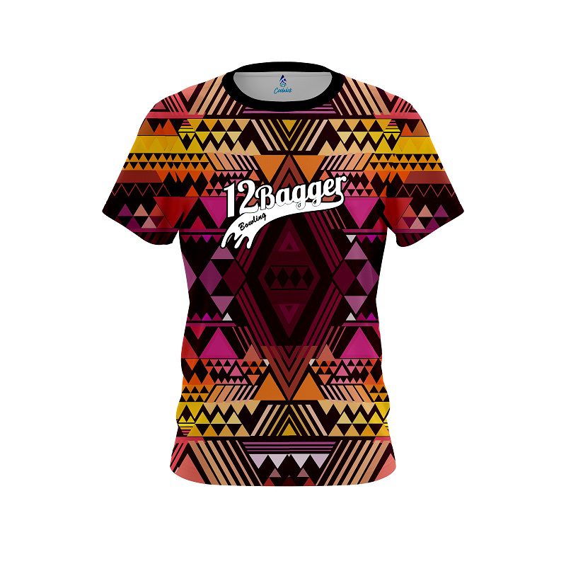 12Bagger Native Triangular CoolWick Bowling Jersey