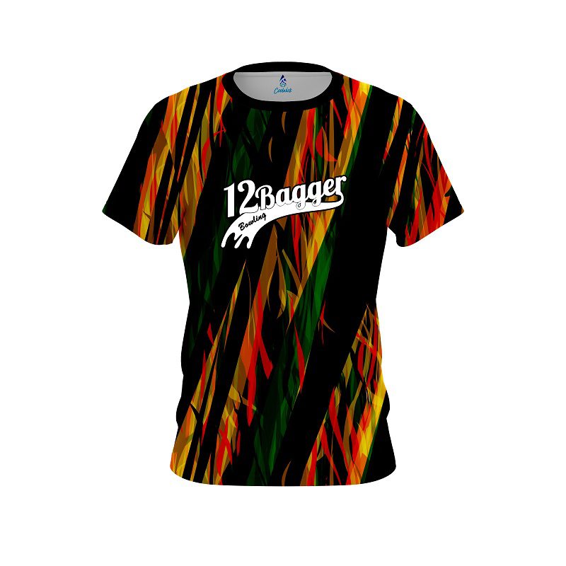 12Bagger Exotic Chaos CoolWick Bowling Jersey