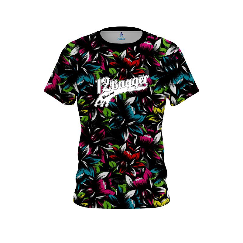 12Bagger Flower Bloom CoolWick Bowling Jersey