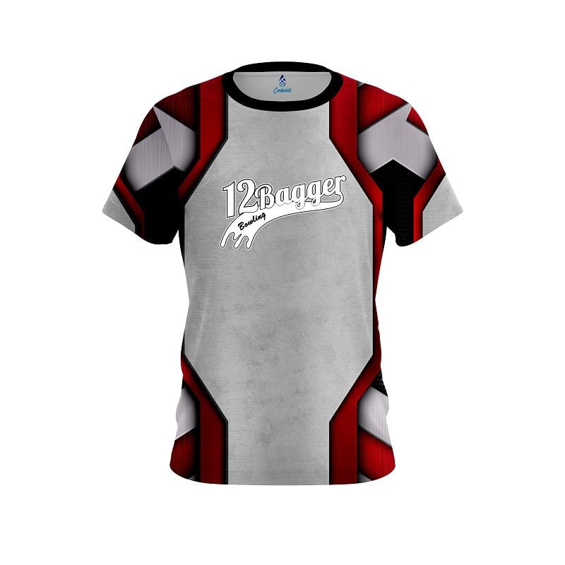 12Bagger Iron Red CoolWick Bowling Jersey