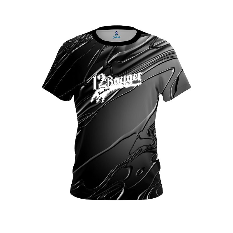 12Bagger Melting Silver CoolWick Bowling Jersey