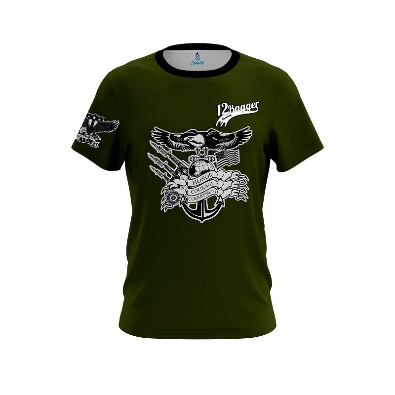 12Bagger Military Honor CoolWick Bowling Jersey