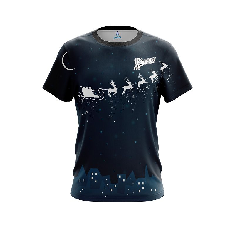 12Bagger Santa Express CoolWick Bowling Jersey