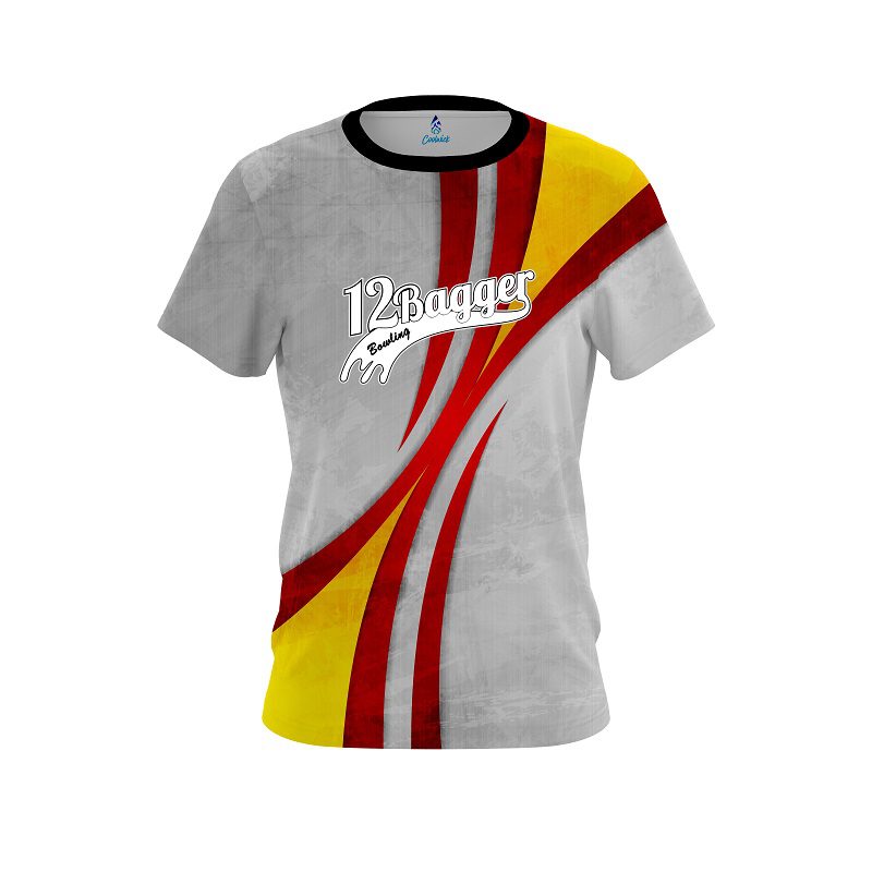 12Bagger Spike Red CoolWick Bowling Jersey