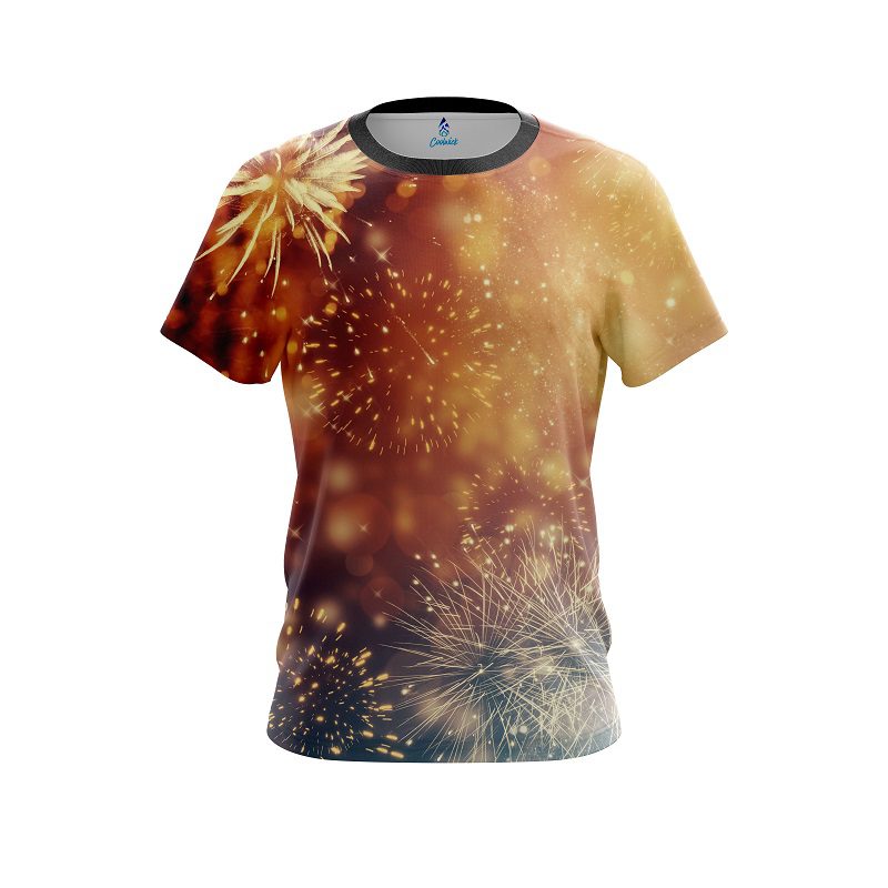 Plain Holiday Explosion CoolWick Bowling Jersey