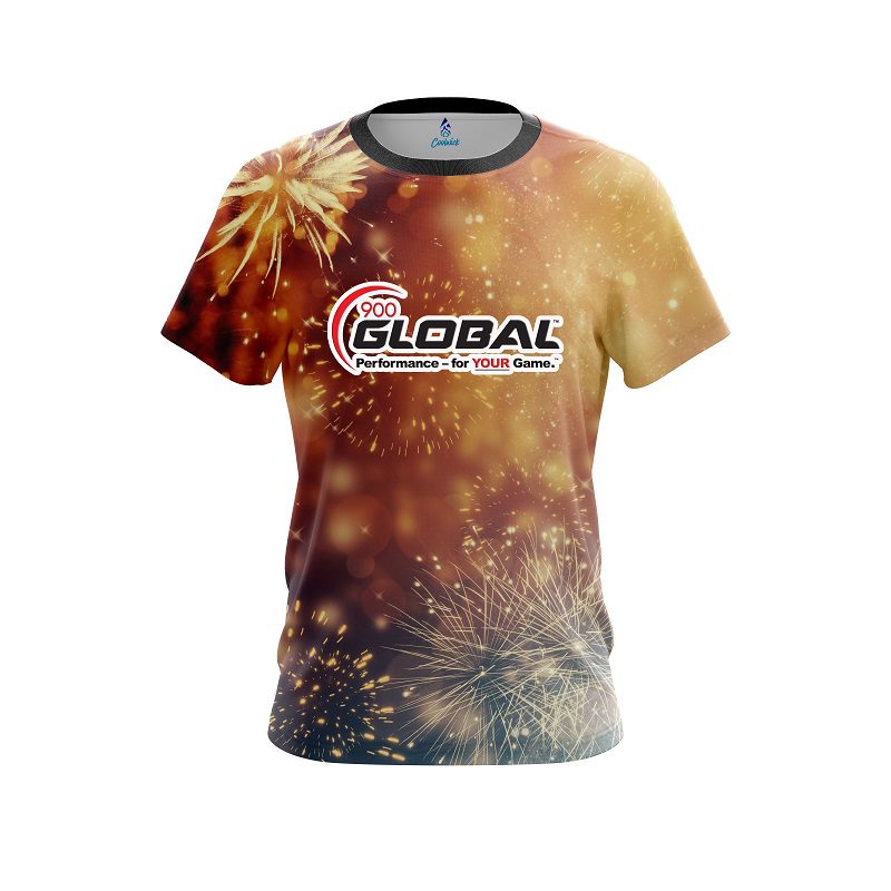 900 Global Holiday Explosion CoolWick Bowling Jersey