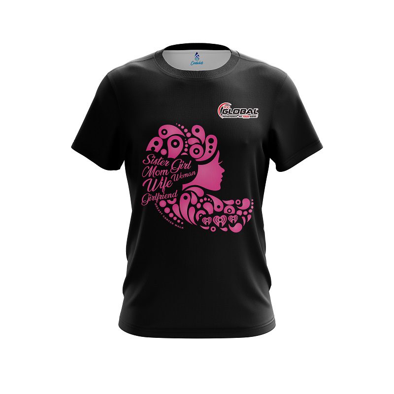 900 Global Breast Cancer Family Bond CoolWick Bowling Jersey