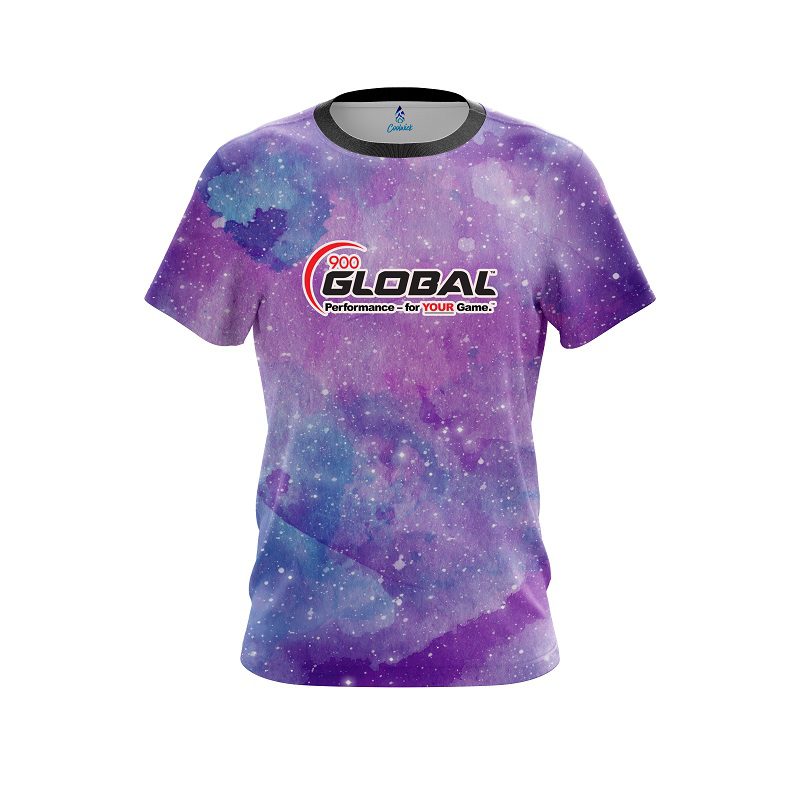 900 Global Cosmic Galaxy CoolWick Bowling Jersey