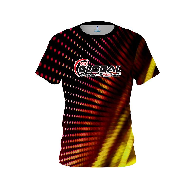 900 Global Electronic Wave CoolWick Bowling Jersey