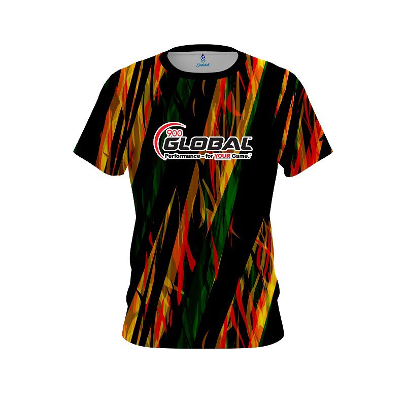 900 Global Exotic Chaos CoolWick Bowling Jersey