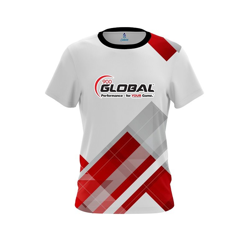 900 Global Flyer Red CoolWick Bowling Jersey