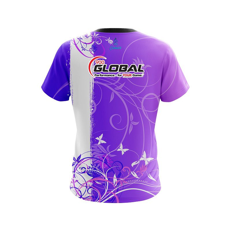 900 Global Garden Bloom CoolWick Bowling Jersey - Image 2