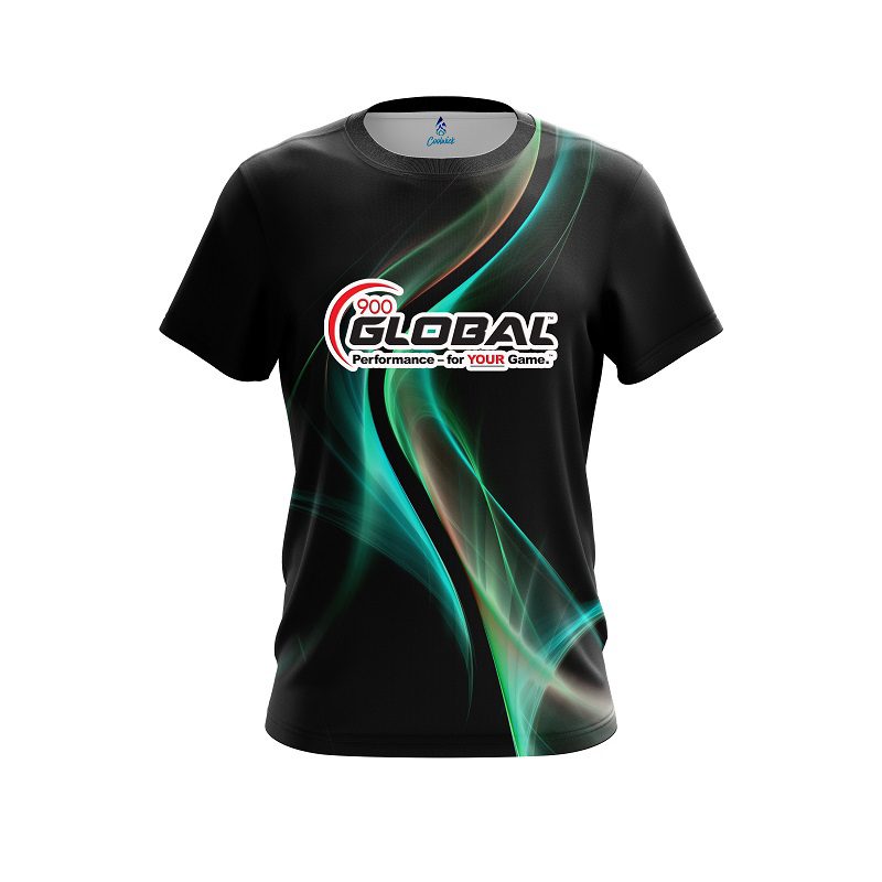 900 Global Glowing Wave CoolWick Bowling Jersey