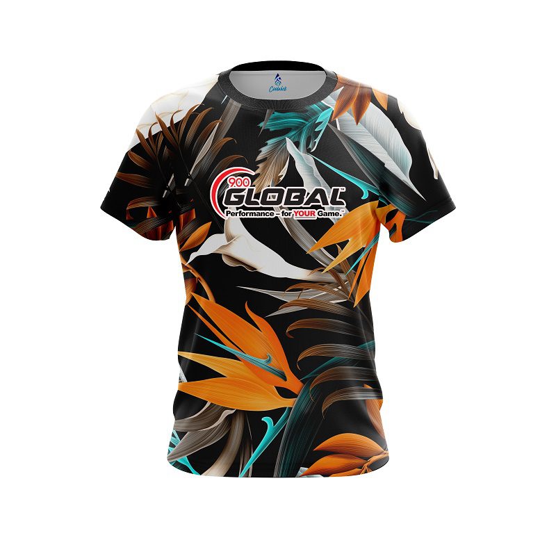 900 Global Tropical Hawaiian CoolWick Bowling Jersey