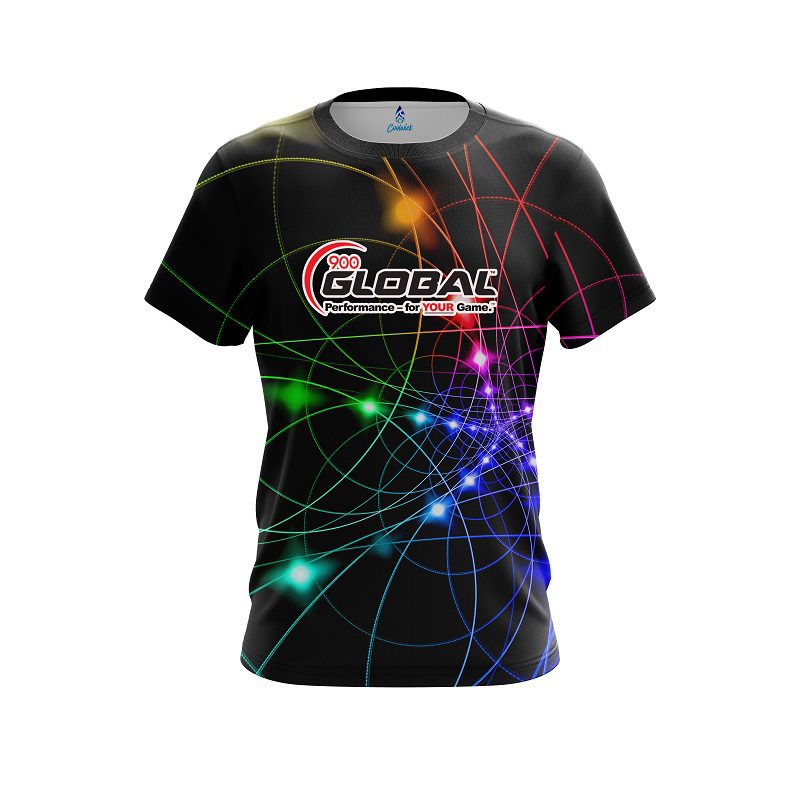 900 Global Laser Effect CoolWick Bowling Jersey