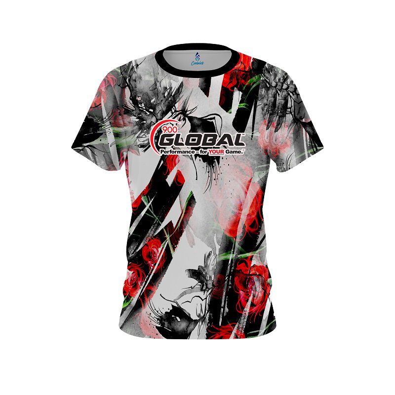 900 Global Life Rose CoolWick Bowling Jersey