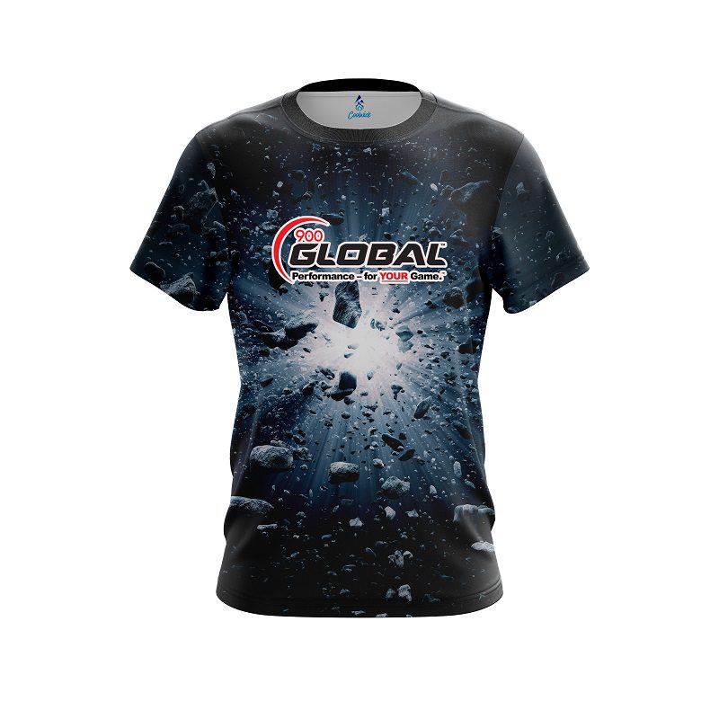 900 Global Meteor shower CoolWick Bowling Jersey