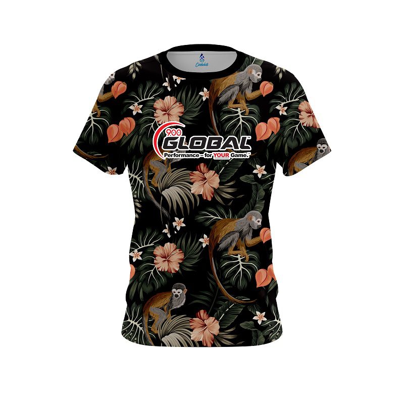 900 Global Monkey Escape CoolWick Bowling Jersey
