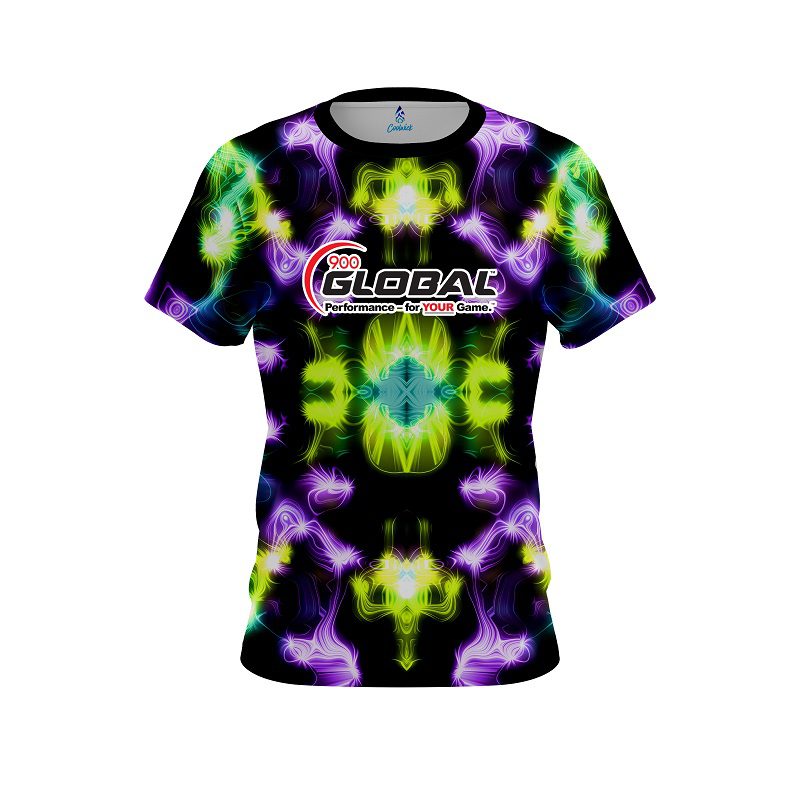 900 Global Plasma Explosion CoolWick Bowling Jersey